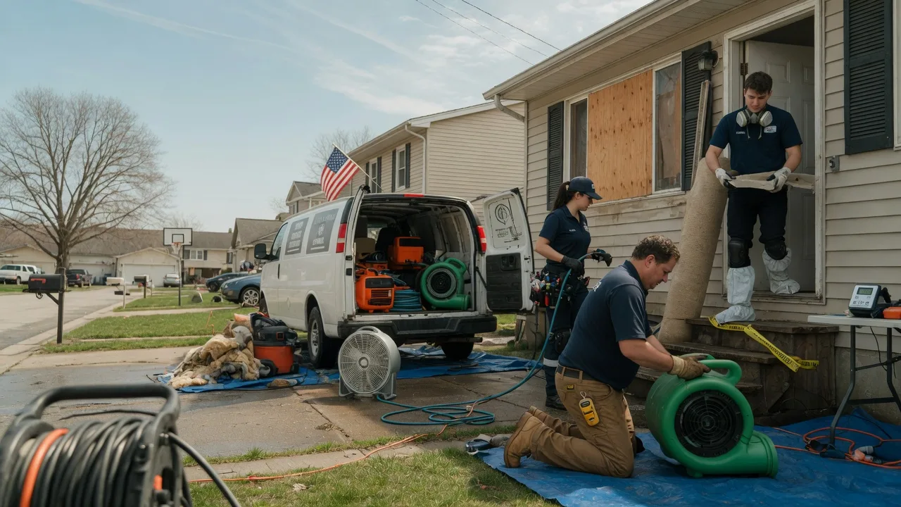 Water Damage Restoration in White Owl, SD near me